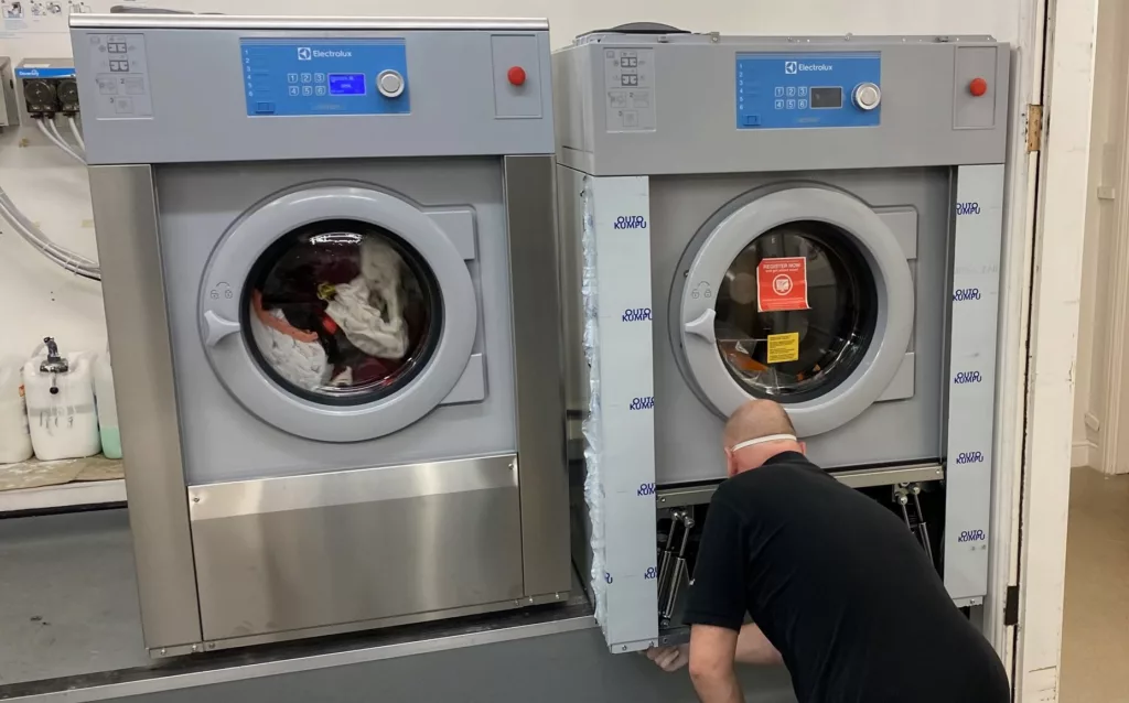 Commercial washing machines